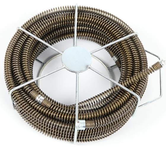 Изображение товара Комплект прочистных спиралей REDLI диаметром 22мм x 4.5м - 4шт., на барабане, антикорозионная обработка R772205x