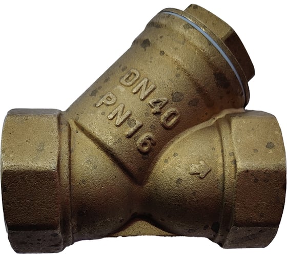 Изображение товара Фильтр сетчатый латунный (грязевик) SAMGRUPP Duyar DN40 - 1 1/2 SAMT-049002040