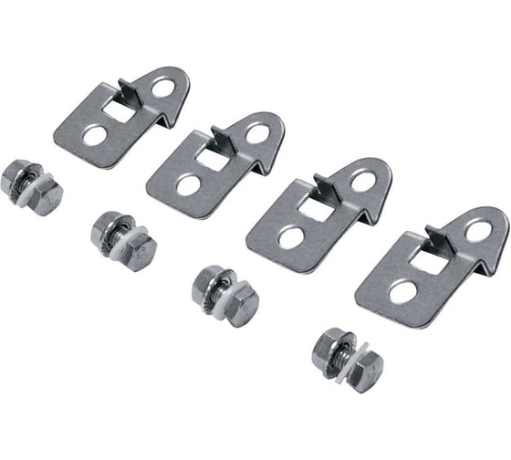 Изображение товара Скобы для монтажа на стене из нержавеющей стали Провенто 4шт. WB 8 S