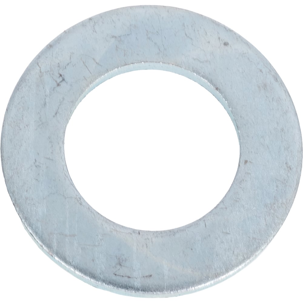 Изображение товара Шайба ЦММ DIN 125, M27 из оцинкованной стали, упаковка 1 кг