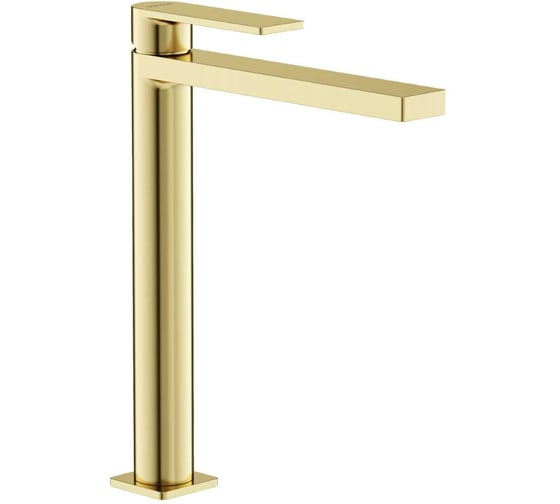 Изображение товара Смеситель для раковины Sancos Studio брашированное золото, PVD покрытие SC9016BG