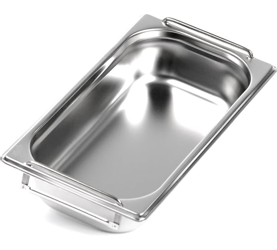 Изображение товара Гастроемкость Luxstahl 1/3x2,5'' 327x176x65 с ручками га015