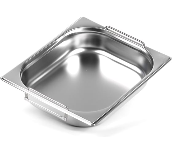 Изображение товара Гастроемкость Luxstahl 1/2x2,5'' 327x265x65 с ручками га009
