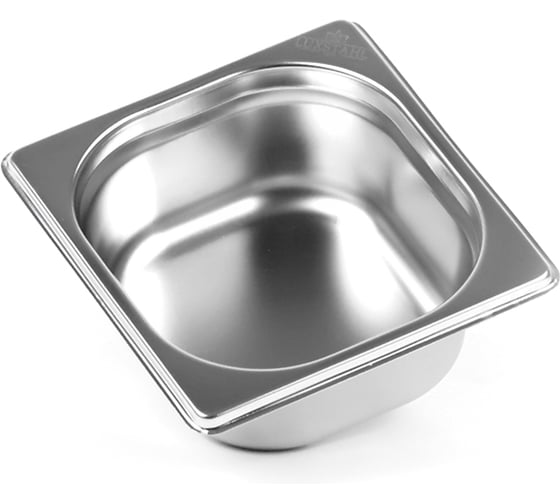 Изображение товара Гастроемкость Luxstahl 1/6x2,5'' 176x164x65 га23