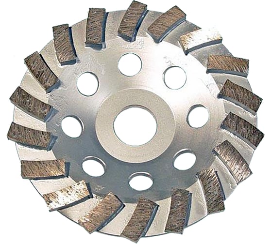 Изображение товара Круг алмазный чашечный CNIC для прямых и углошлифовальных машин сегментый Турбо 125x22мм TC1271 28083