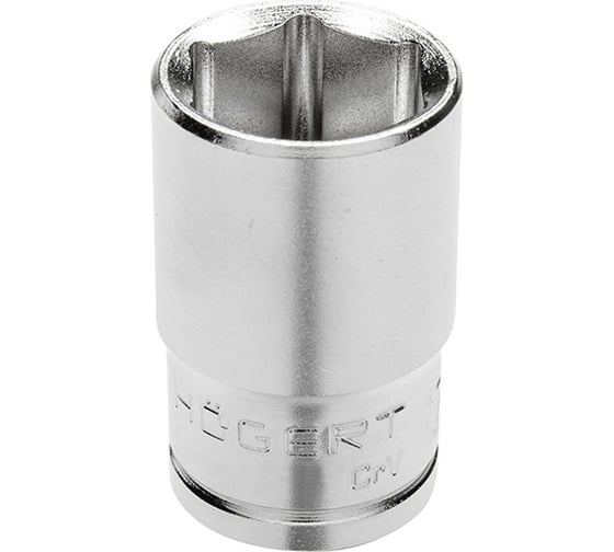 Изображение товара Головка торцевая шестигранная (20 мм; сталь CrV; DIN 3124; 1/2DR) HOEGERT TECHNIK HT1A220