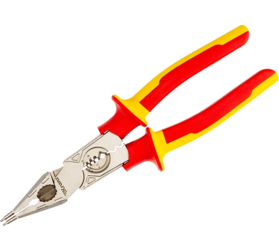 Изображение товара Плоскогубцы многофункциональные диэлектрические со съемником KRANZ 238мм KR-12-4657-3