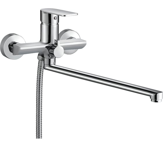 Изображение товара Смеситель д/ванны с длинным изливом OLIVE'S хром NENSA NS16221