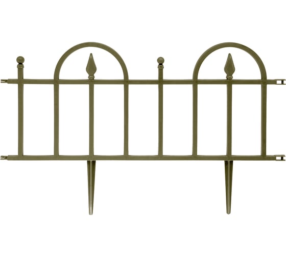 Изображение товара Заборчик декоративный BEFAST хаки, 600x400 мм, 5 шт ЗДХ5S