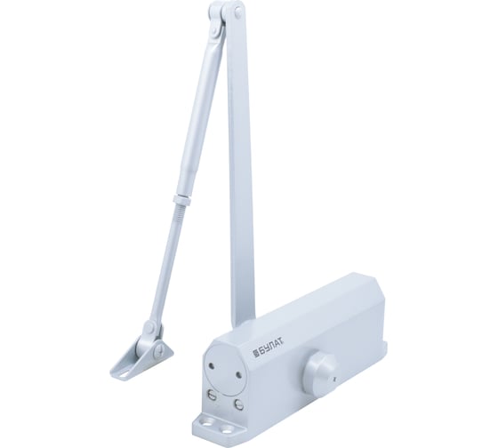 Изображение товара Дверной доводчик БУЛАТ ДД 504/4 A-S (60-85 кг; серебро) 13505