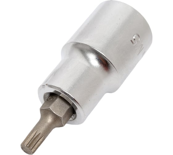 Изображение товара Головка торцевая бита spline (M5; 55 мм; 1/2DR) HOEGERT TECHNIK HT1S785