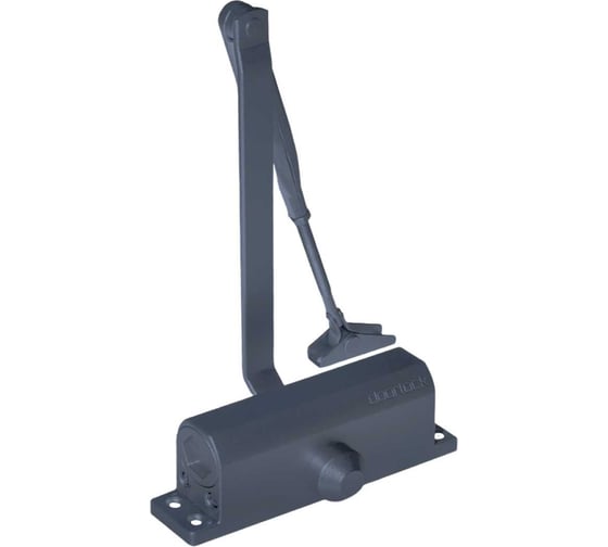Изображение товара Доводчик Doorlock DL70 EN2/3/4 графит, вес двери до 90 кг, крепежные размеры 162-165ммх19мм 75548