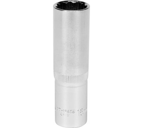 Изображение товара Головка торцовая высокая 12 гранная (16 мм; CrV; 1/2DR) YATO YT-12938