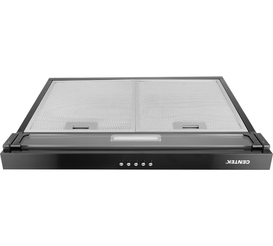 Изображение товара Вытяжка Centek черный, ширина 50 см, 350 м3/час, 200 Вт, 3 скорости, диаметр 120мм CT-1800-50 BLACK