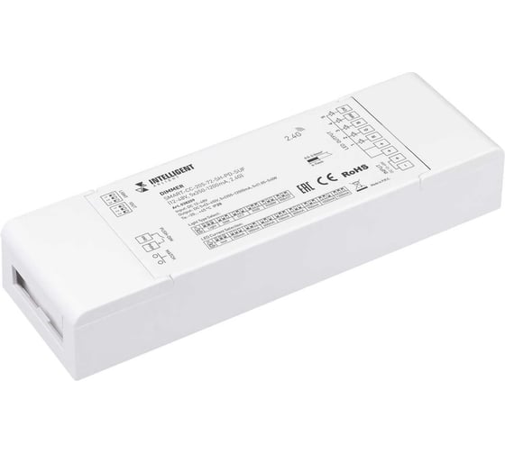 Изображение товара Диммер INTELLIGENT ARLIGHT SMART-CC-205-72-SH-PD-SUF IARL, IP20, пластик 038209