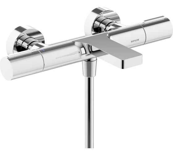 Изображение товара Термостатический смеситель для ванны и душа Sancos Etna хром SC9006CH