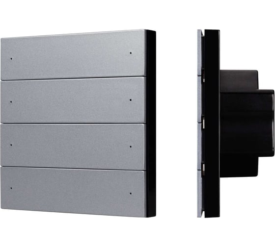 Изображение товара Кнопочная панель INTELLIGENT ARLIGHT SMART-ZB-801-22-1G-8SC-MULTI-IN Silver IARL, IP20, пластик 055487