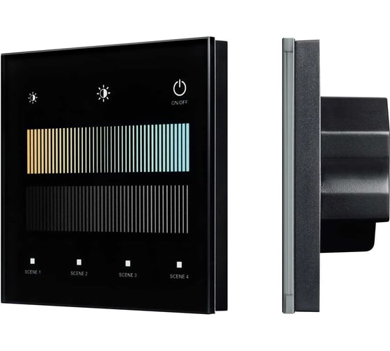 Изображение товара Сенсорная панель INTELLIGENT ARLIGHT SMART-DALI-301-11-1G-4SC-MIX-IN Black 046550