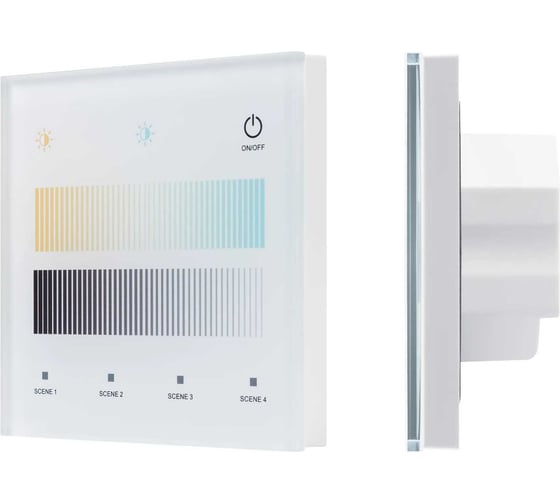 Изображение товара Сенсорная панель INTELLIGENT ARLIGHT SMART-DALI-301-11-1G-4SC-MIX-IN White 046551