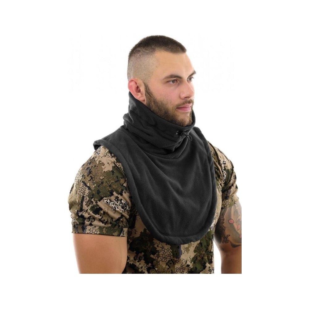 Изображение товара Флисовая манишка GRAYLING черного цвета р-р L для зимы