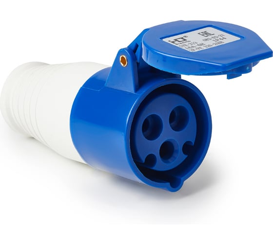 Изображение товара Розетка HLT 213 переносная 2Р+РЕ 16А 230В IP44 (10шт./уп.) 083-03-21