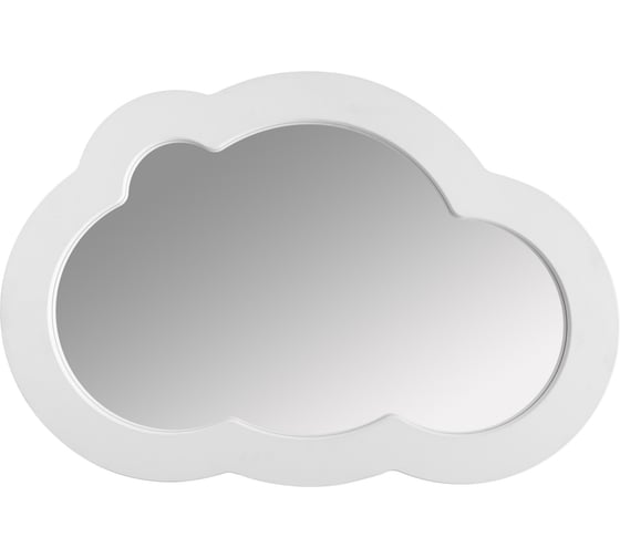 Изображение товара Зеркало AQUATON Каспер Облако белое, матовое 1A283602CRE20