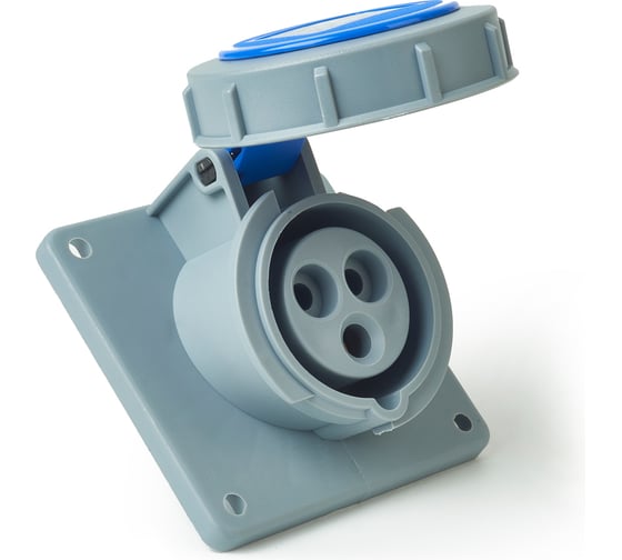 Изображение товара Розетка скрытая HLT 4132 2Р+РЕ 16А 220В-250B IP67 (10шт./уп.) 083-04-028