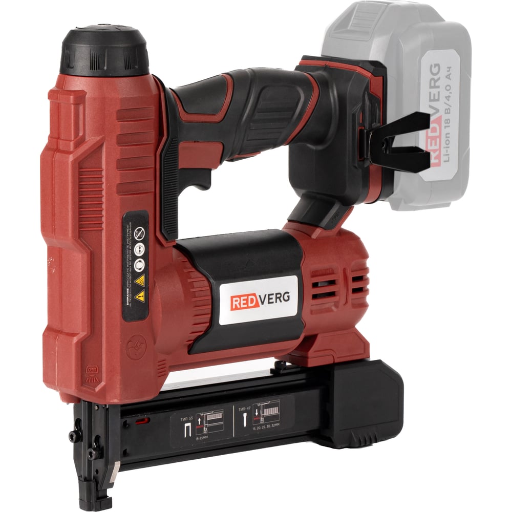 Изображение товара Аккумуляторный степлер REDVERG RD-SN18/U легкий и мощный