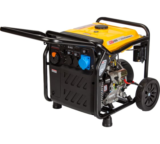 Изображение товара Генератор бензиновый инверторный открытого типа REDVERG RD-IG8500HEA-O 00006693867