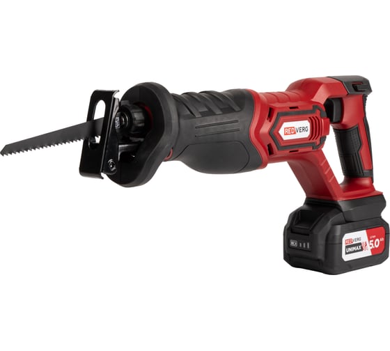 Изображение товара Пила сабельная аккумуляторная REDVERG RD-SS18K/U 00006686444
