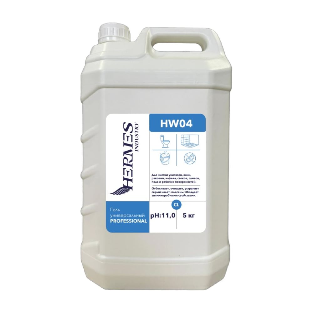 Изображение товара Чистящее средство гель универсальный HERMES INDUSTRY «Professional, HW04» 5 кг, TH0090225