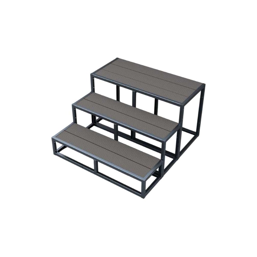 Изображение товара Крыльцо к дому АрсеналЪ 3 ступени Универсал металлическая лестница для улицы