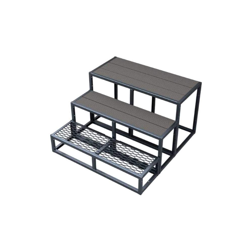 Изображение товара Уличное крыльцо к дому АрсеналЪ 3 ступени универсальное металл