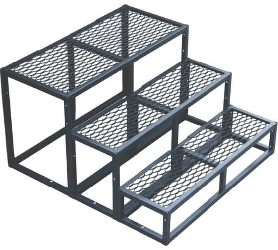 Изображение товара Крыльцо к дому АрсеналЪ 3 ступени Универсал с ПВЛ (уличная лестница, приступок) серия ARSENAL AVANT мод. . AR18W7147O9-06