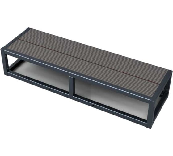 Изображение товара Крыльцо к дому АрсеналЪ 1 ступень Универсал (уличная лестница, приступок, входная лестница) серия ARSENAL AVANT мод. . AR18V7117O9-06