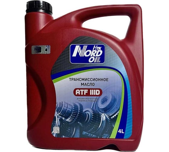 Изображение товара Трансмиссионное масло NORD (4л) OIL AТF III NRT033