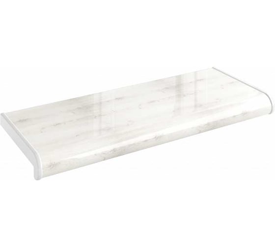 Изображение товара Подоконник Estera дуб белый глянцевый, 1700x400 мм, 01.05.111.1700.400