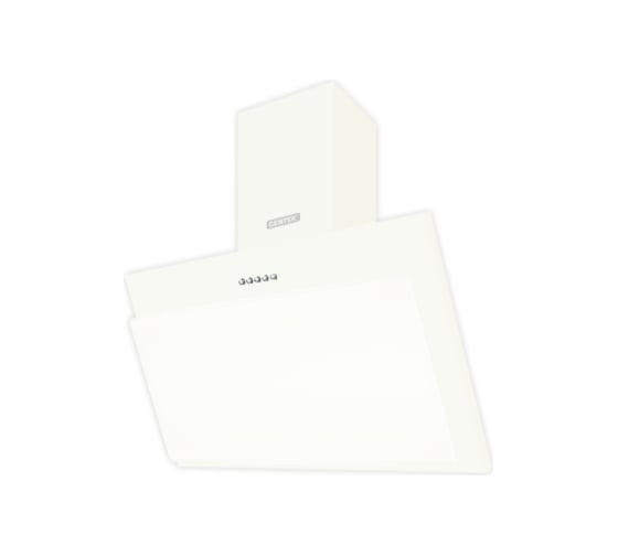 Изображение товара Наклонная вытяжка Centek ширина 60 см, металл, 600 м3/час (68 Вт), 3 скор, LED CT-1826-60 White