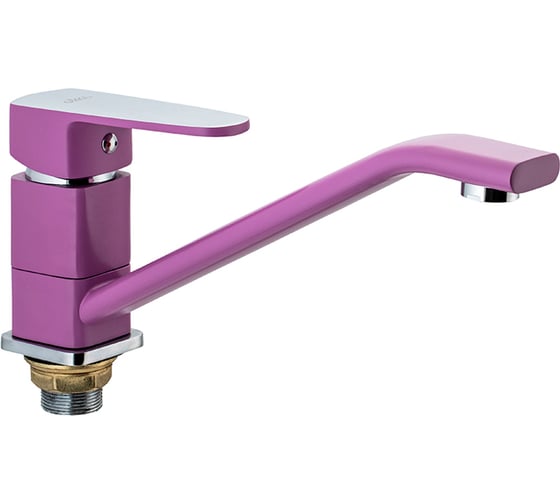 Изображение товара Смеситель для кухни Ekko с гайкой, фиолетовый E49302