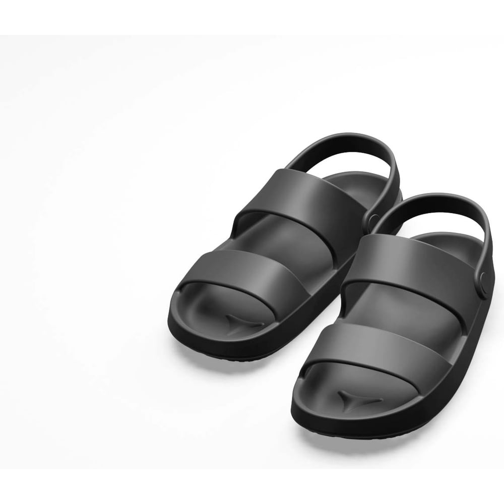 Изображение товара Пантолеты CHOBOT женские летние шлепанцы размер 35-36 черные