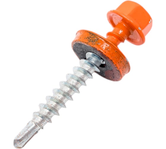 Изображение товара Кровельный саморез КРЕП-КОМП 4,8х35, RAL 2004, оранжевый, 250 шт. ск352004ф