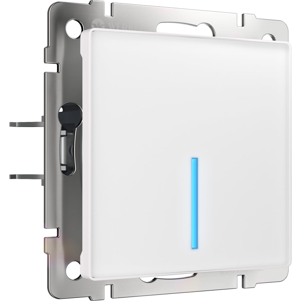 Сенсорный одноклавишный выключатель WERKEL wifi модуль выключатель sls двухканальный белый sls swc 05wfwh