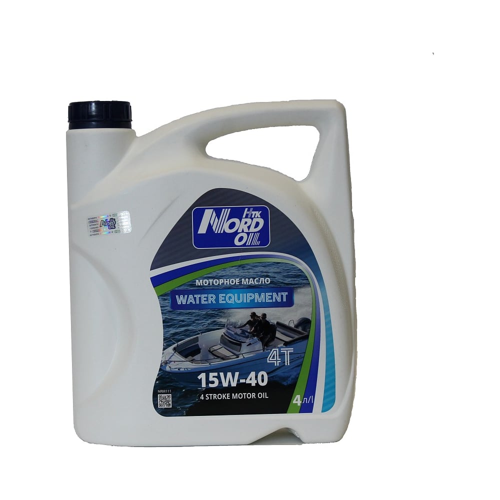 Изображение товара Масло NORD (4л) OIL WATER EQUIPMENT 15W-40 SyntS (подвесные) NRM111