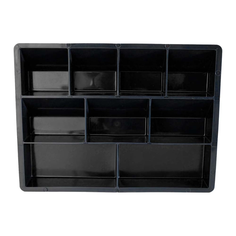 Изображение товара Профессиональный черный пластиковый лоток ООО Восток 400x300x60 мм