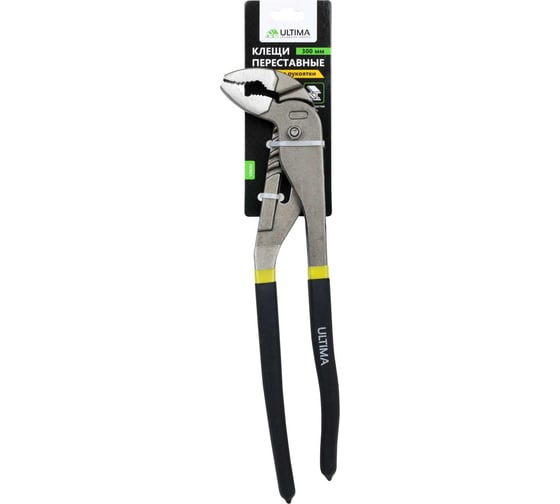 Изображение товара Клещи переставные ULTIMA 300 мм, обливные рукоятки 127031