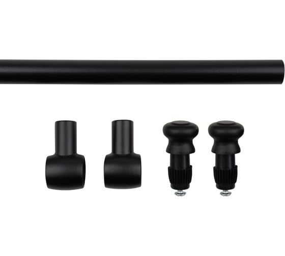 Изображение товара Комплект рейлинга Lemax традиция ,черный матовый SET-600T BL