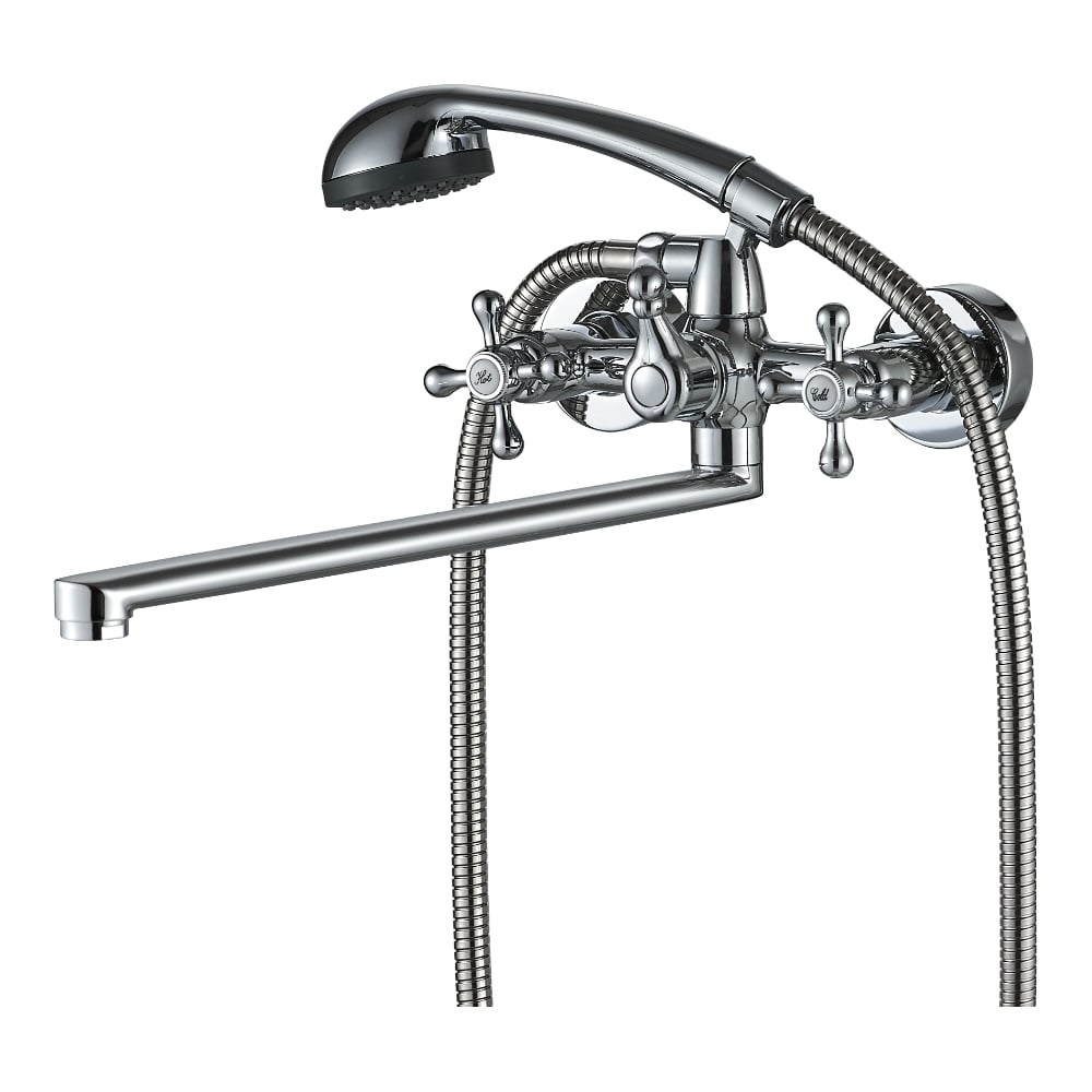 Изображение товара Смеситель для ванны Olive's ANARI AN19221 двухвентильный хром 375 мм