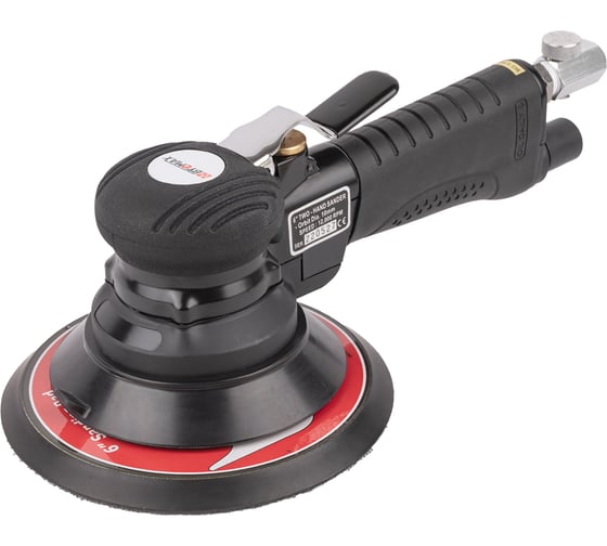 Изображение товара Пневмошлифмашина орбитальная с рукояткой BYEMAX орбита 10 мм, 150 мм, без пылеудаления BM-66-5032