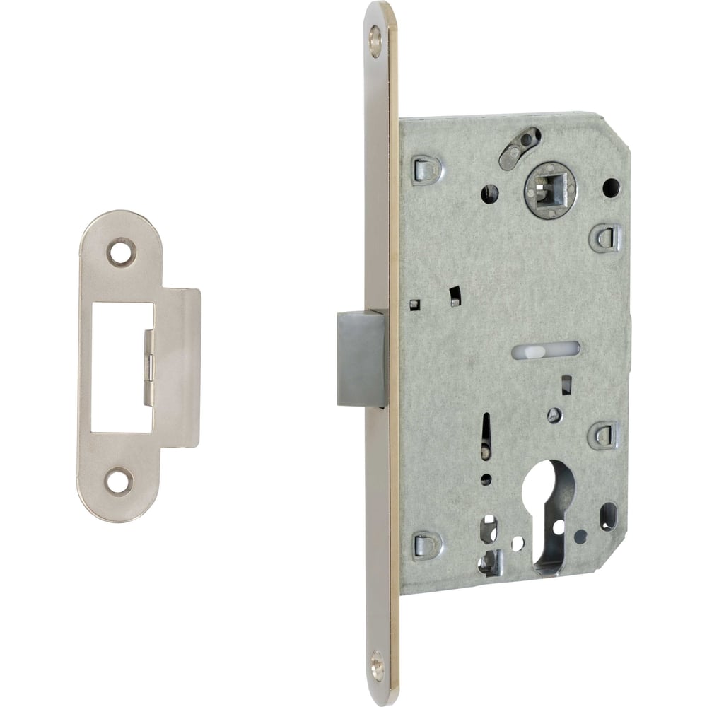 Изображение товара Межкомнатный механизм под цилиндр BASARA 411 C-S KEVLAR NI никель покрашенный сталь гальваника