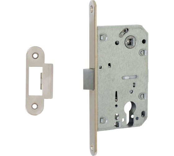 Изображение товара Межкомнатный механизм под цилиндр BASARA 411 C-S KEVLAR NI, PLASTIK, никель 40104